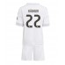 Real Madrid Antonio Rudiger #22 Hjemmedraktsett Barn 2025-26 Korte ermer (+ Korte bukser)